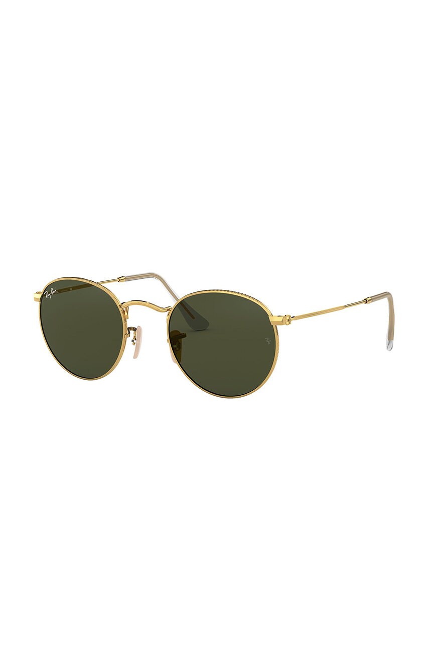 Сонцезахисні окуляри Ray-Ban чоловічі колір золотий