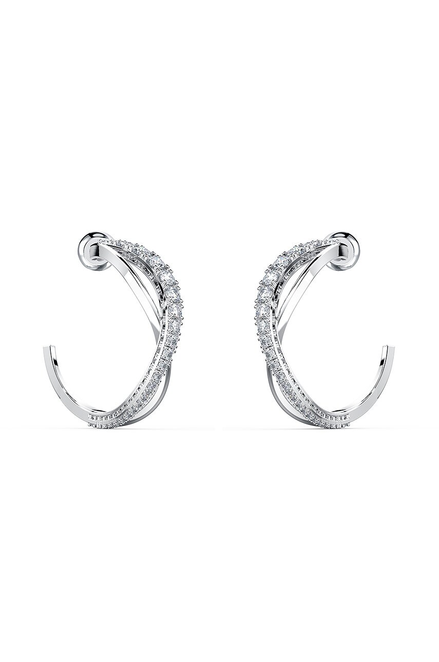 Swarovski - Сережки TWIST MINI HOOP