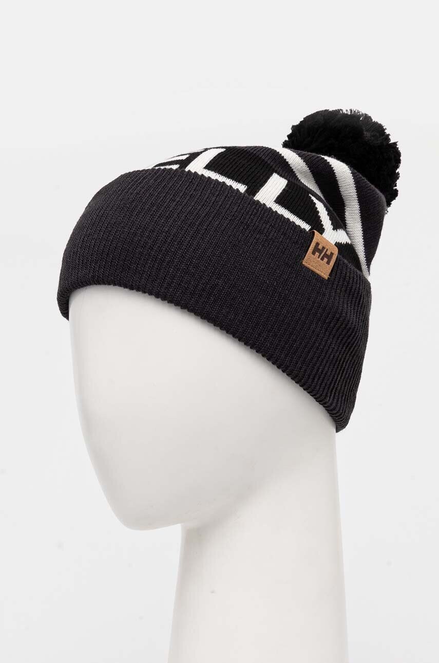 Шапка Helly Hansen Ridgeline колір чорний