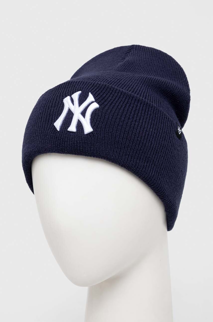 Шапка 47 brand MLB New York Yankees Haymaker колір синій B-HYMKR17ACE-LN