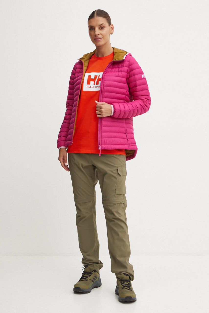 Спортивна куртка Helly Hansen Sirdal колір рожевий 62992
