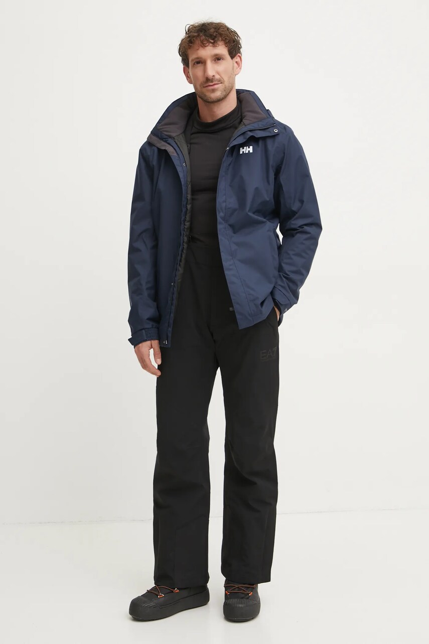 Куртка Helly Hansen чоловіча колір синій перехідна 53117-990