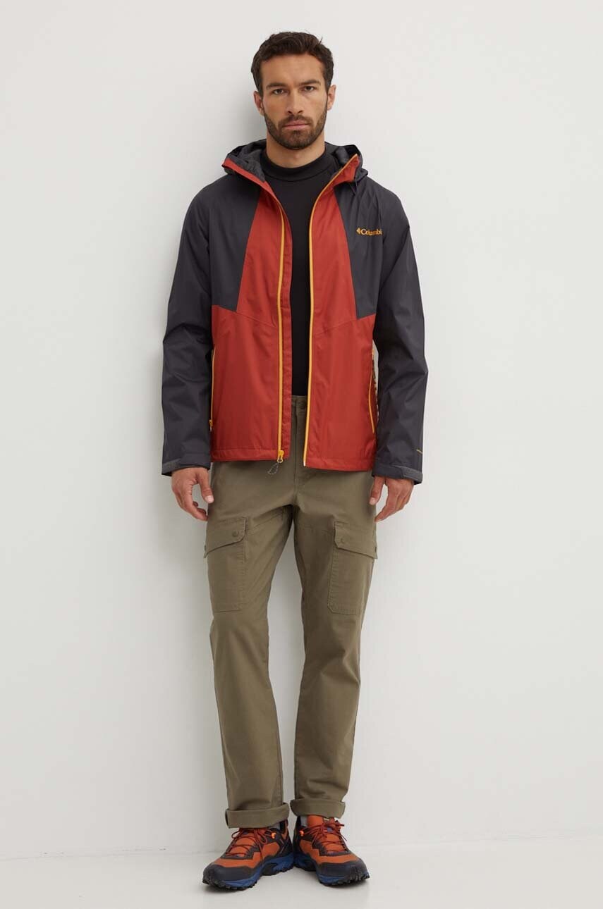 Куртка outdoor Columbia Inner Limits II колір червоний 1893991-465