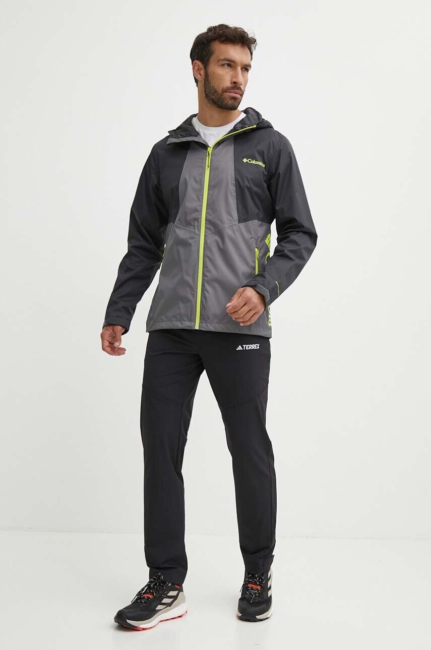 Куртка outdoor Columbia Inner Limits II колір сірий 1893991-465