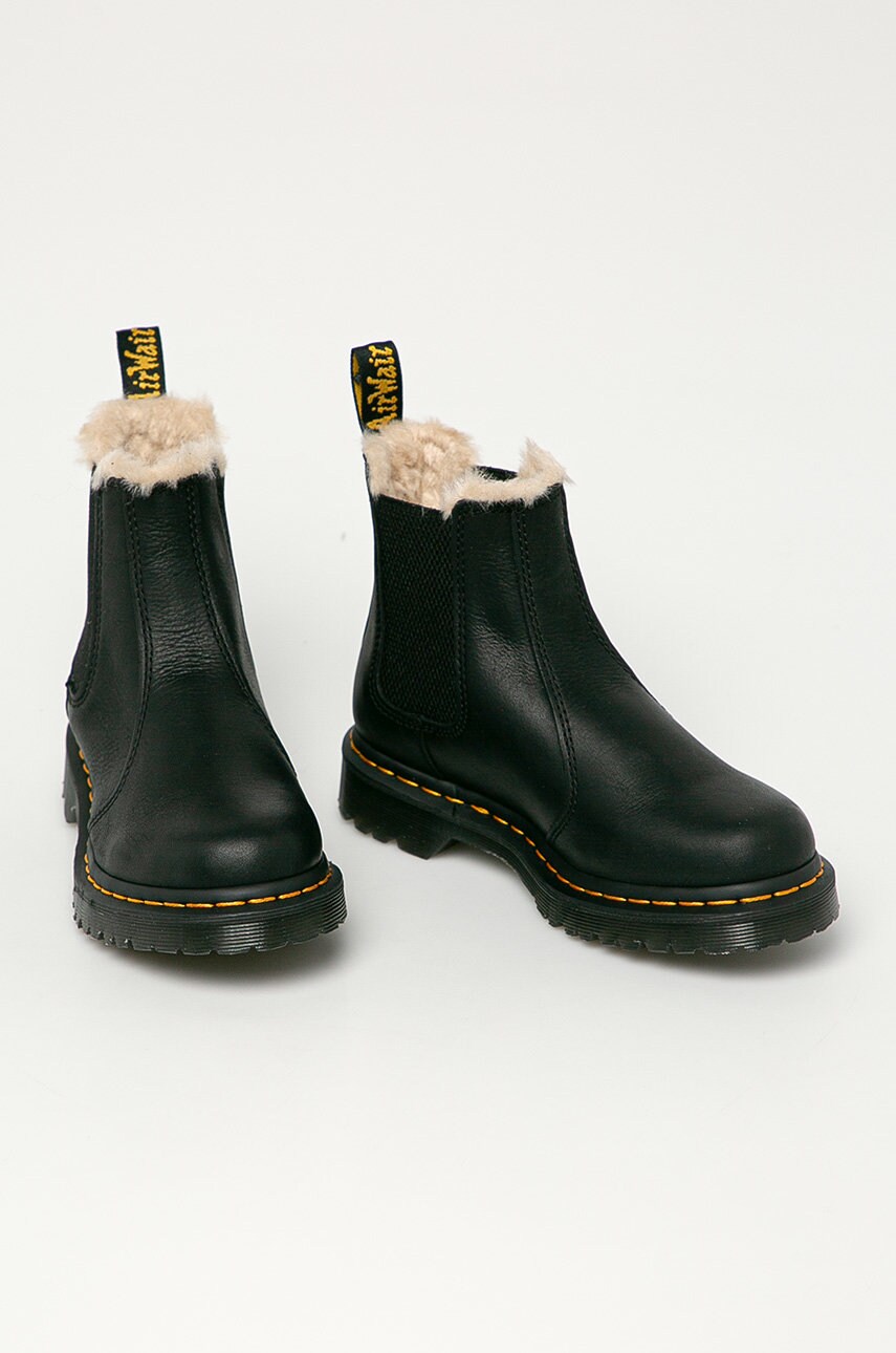 Dr. Martens - Шкіряні черевики 2976 Leonore 21045001-BLACK