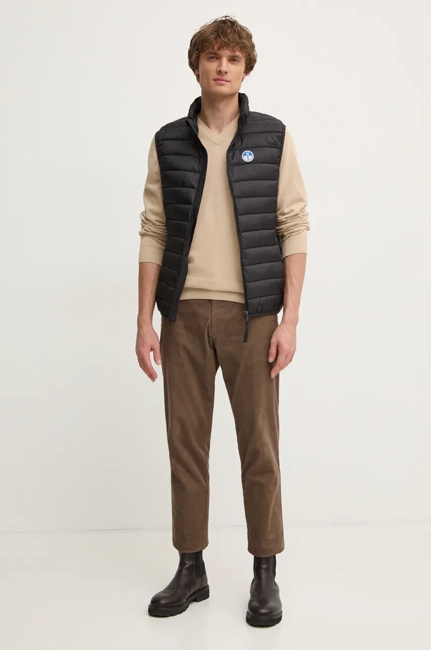 Светр Lacoste чоловічий колір чорний