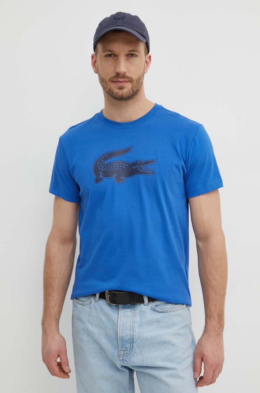 Футболка Lacoste чоловіча з принтом