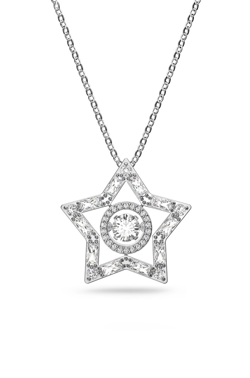 Ланцюжок Swarovski колір срібний