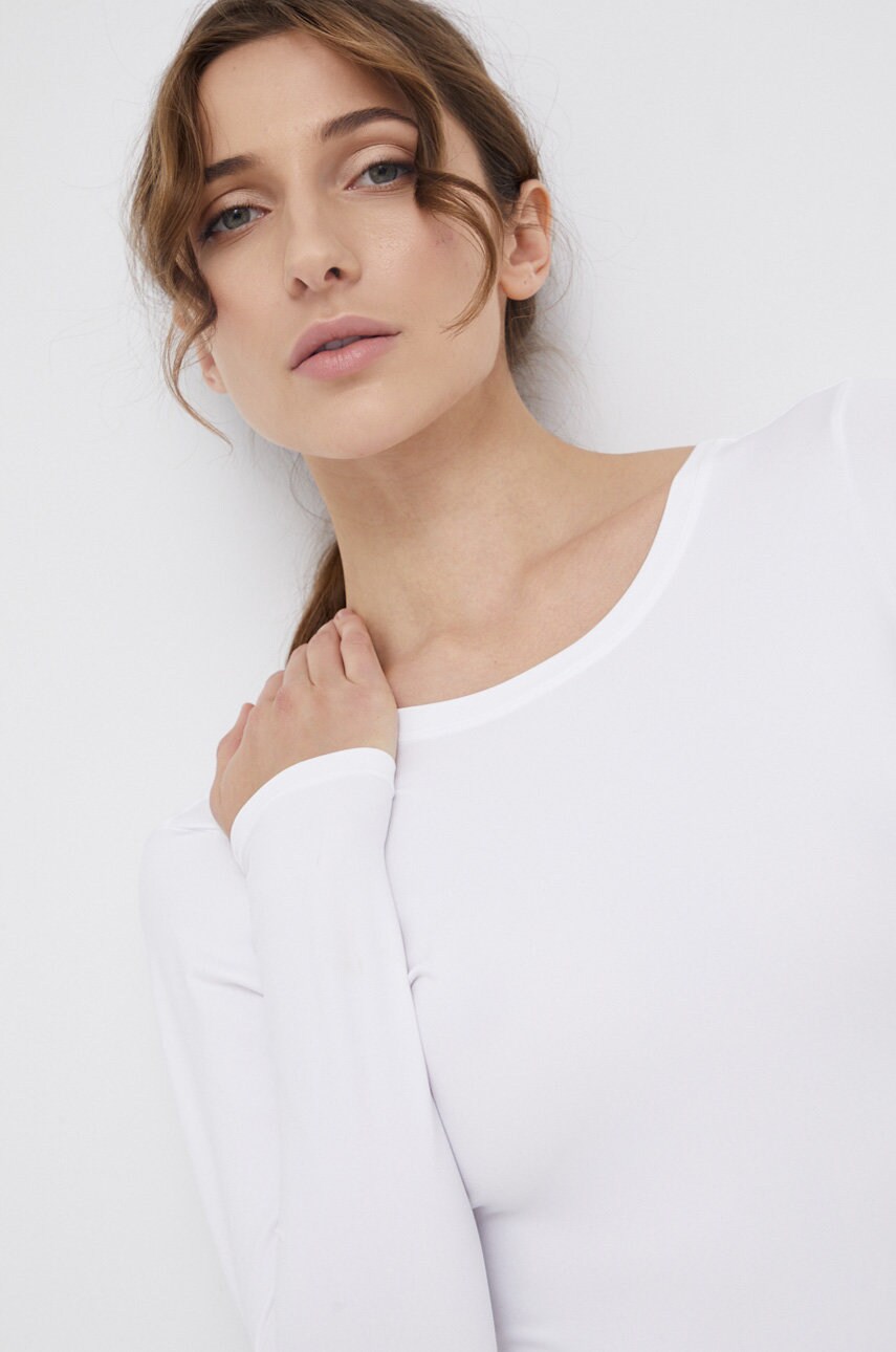 Spanx - Лонгслів моделюючий SCOOP NECK LONG SLEEVES BODYSUIT