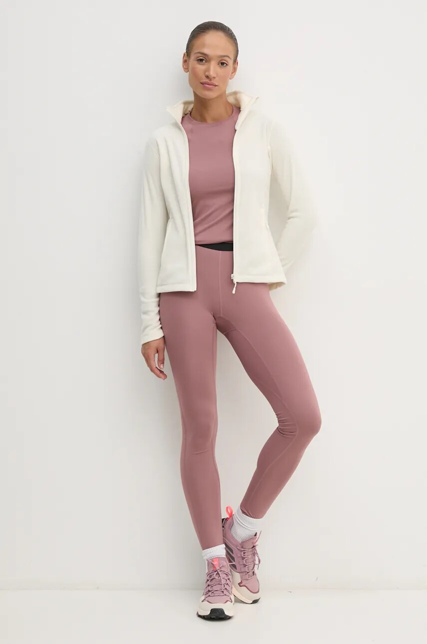 Спортивна кофта Helly Hansen Daybreaker колір бежевий однотонна 51599