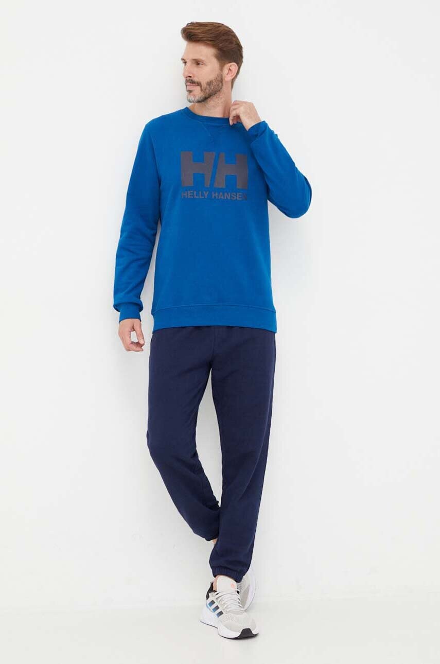 Бавовняна кофта Helly Hansen чоловіча  з принтом 34000