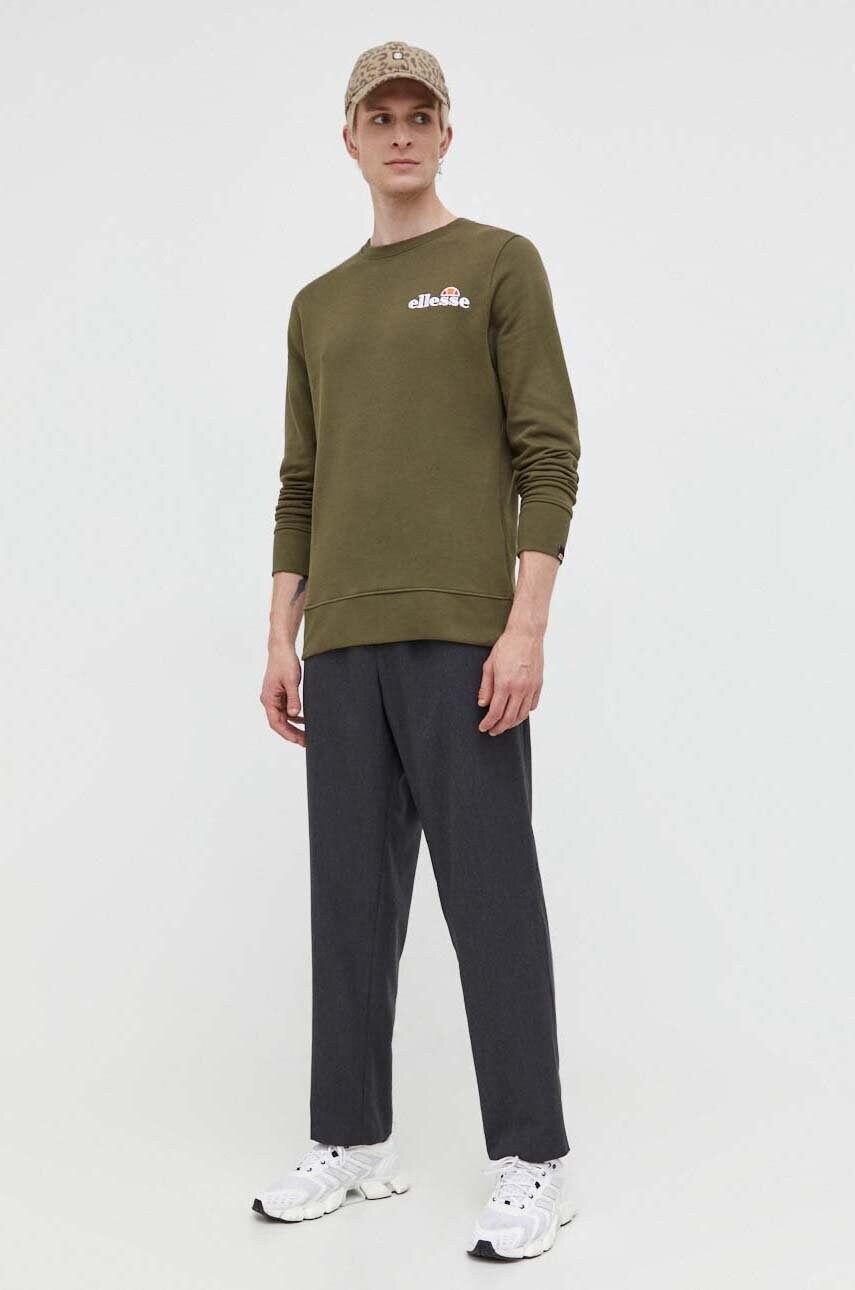 Кофта Ellesse чоловіча колір чорний візерунок SHS08784-011