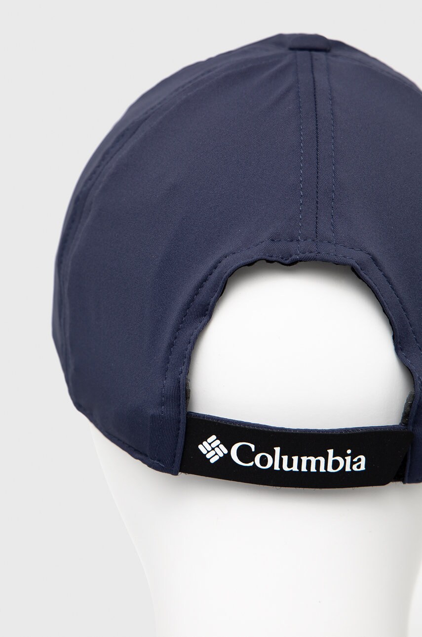 Кепка Columbia колір синій однотонна