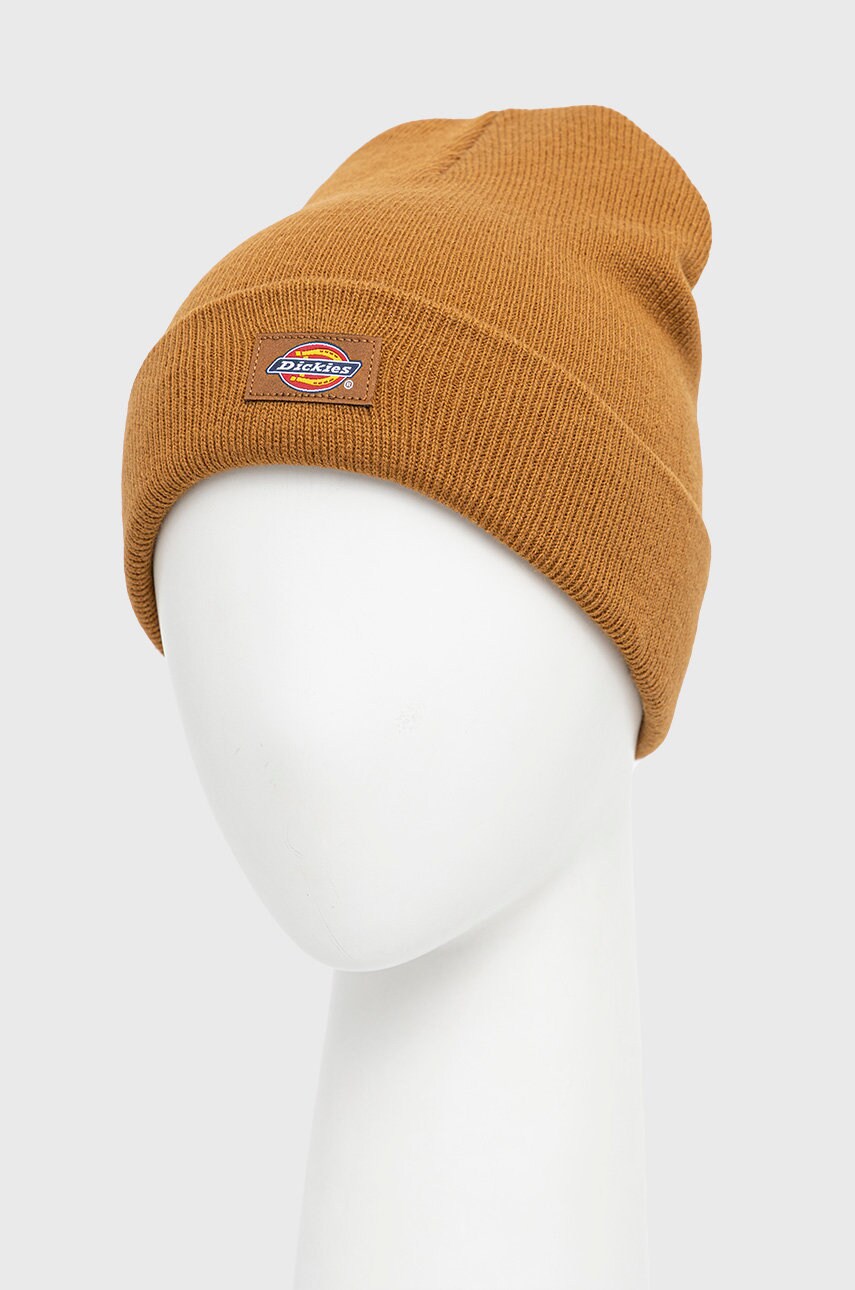 Шапка Dickies колір коричневий DK0A4X7KBD0-BROWNDUCK