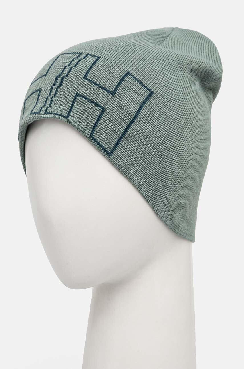 Шапка Helly Hansen колір зелений