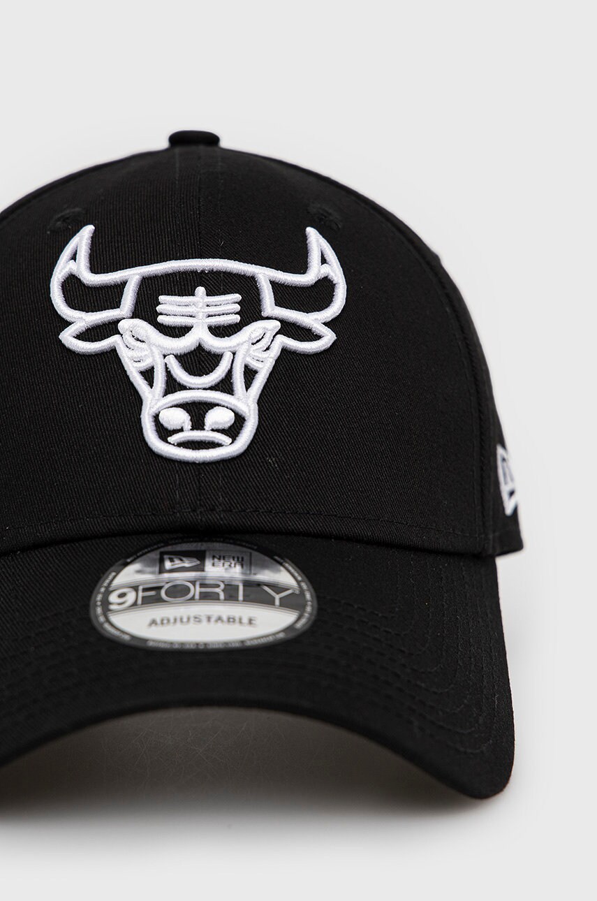 Кепка New Era колір чорний гладка 12292586-BLACK