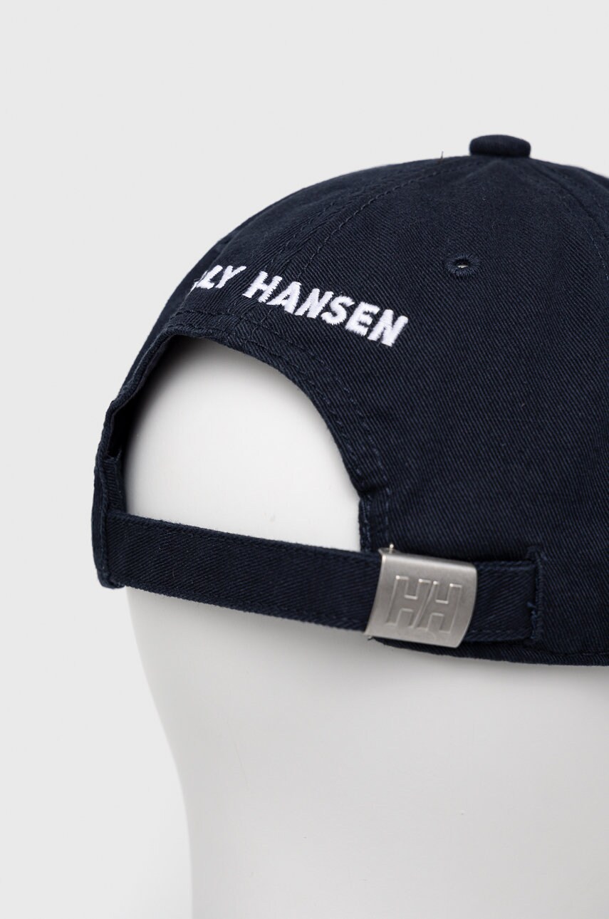 Кепка Helly Hansen колір синій з аплікацією 38791-597