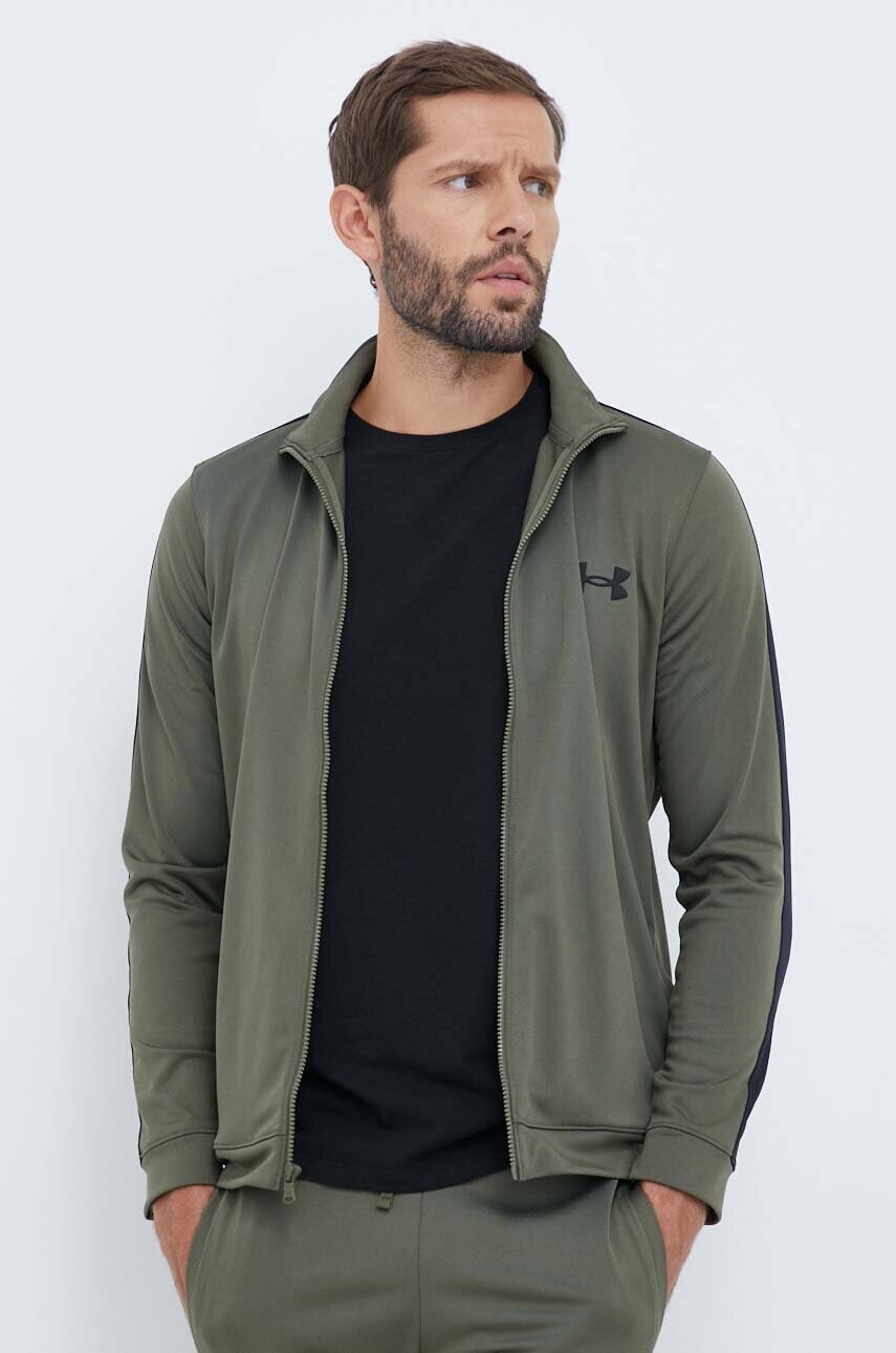 Спортивний костюм Under Armour Knit Track Suit колір зелений 1357139