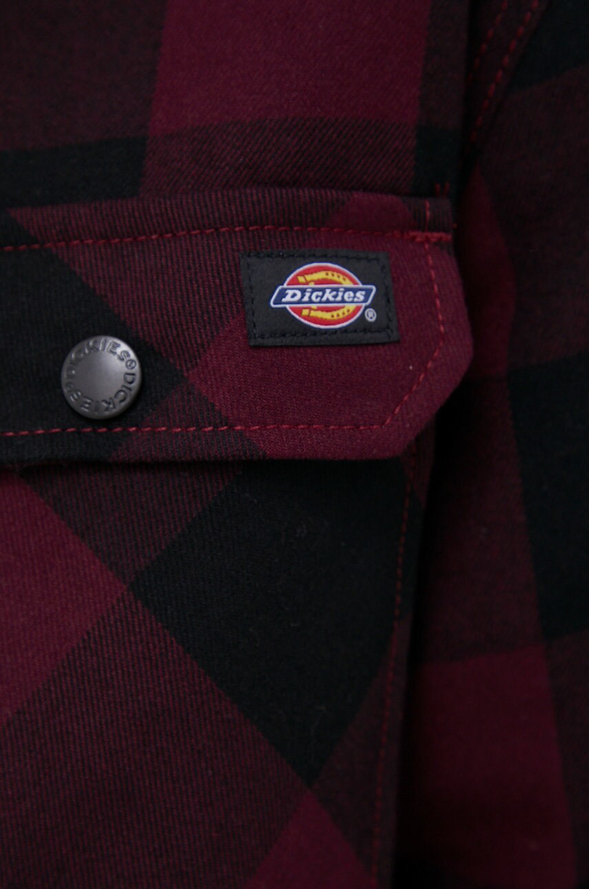 Куртка Dickies чоловіча колір фіолетовий перехідна DK0A4XGRMR0-MAROON