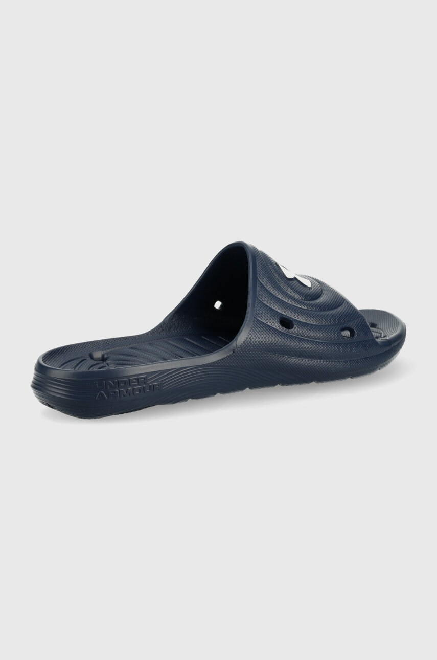 Шльопанці Under Armour Locker Iv Sl 3023758 чоловічі колір синій 3023758-100