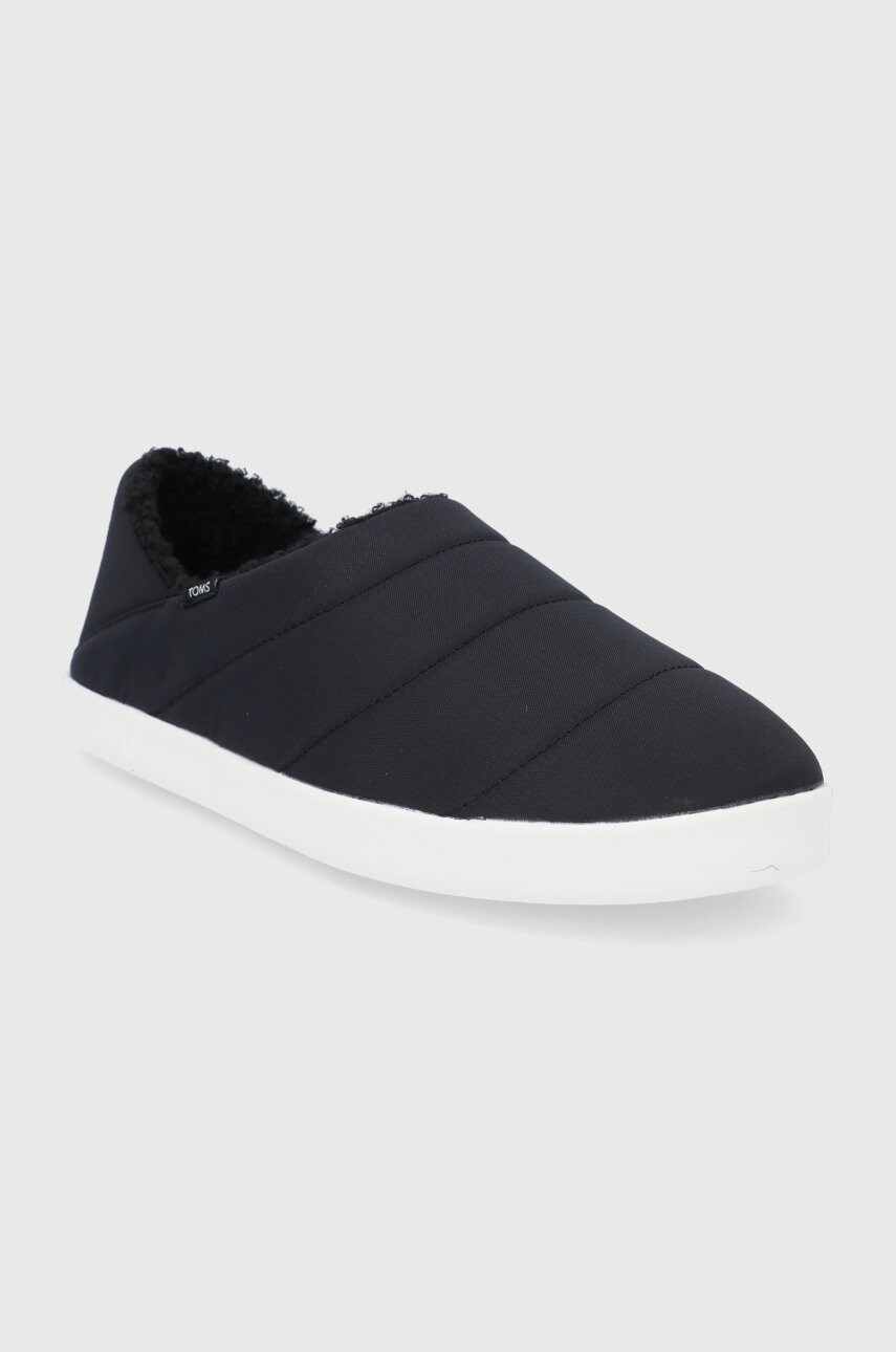 Тапочки Toms колір чорний