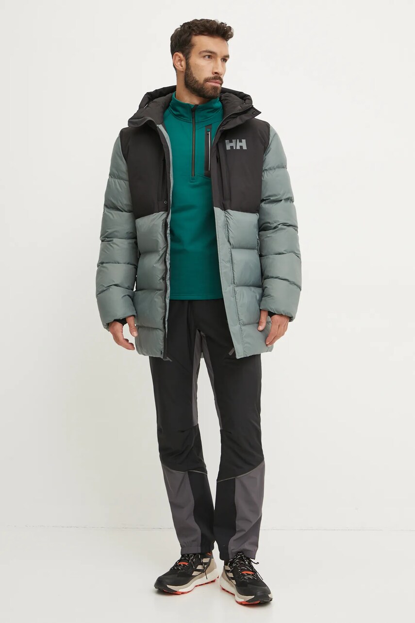 Спортивна куртка Helly Hansen колір зелений