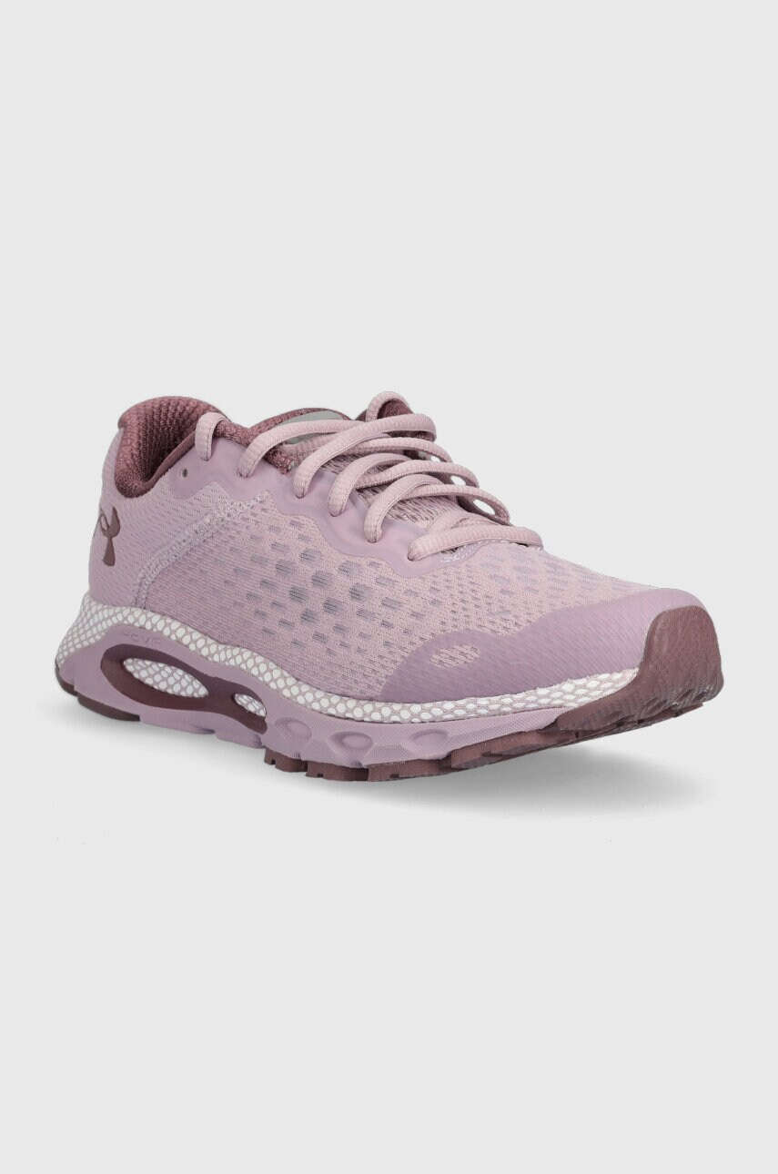 Черевики Under Armour UA W HOVR Infinite 3 колір чорний на плоскому ходу 3023556-002