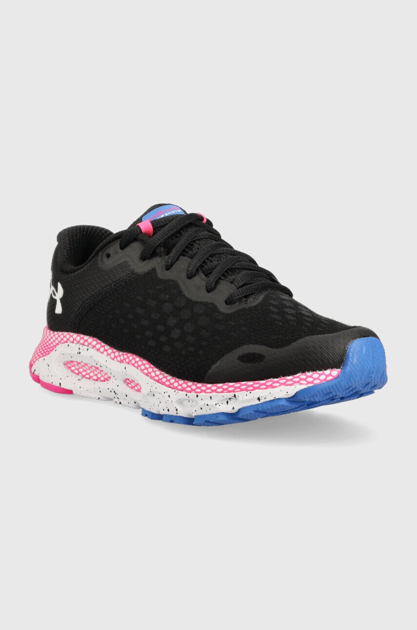 Черевики Under Armour UA W HOVR Infinite 3 колір чорний на плоскому ходу 3023556-002