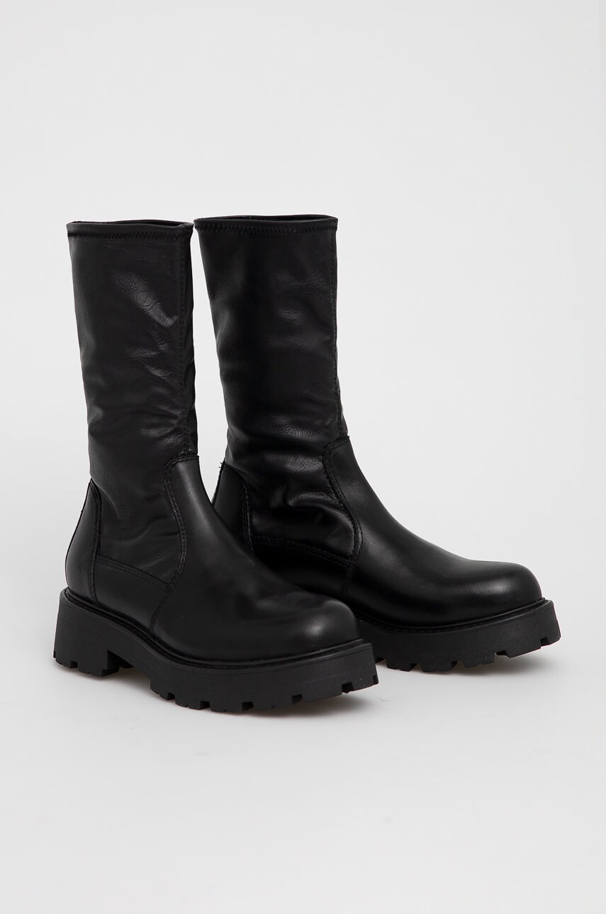 Черевики Vagabond Shoemakers Cosmo 2.0 жіночі колір чорний на платформі