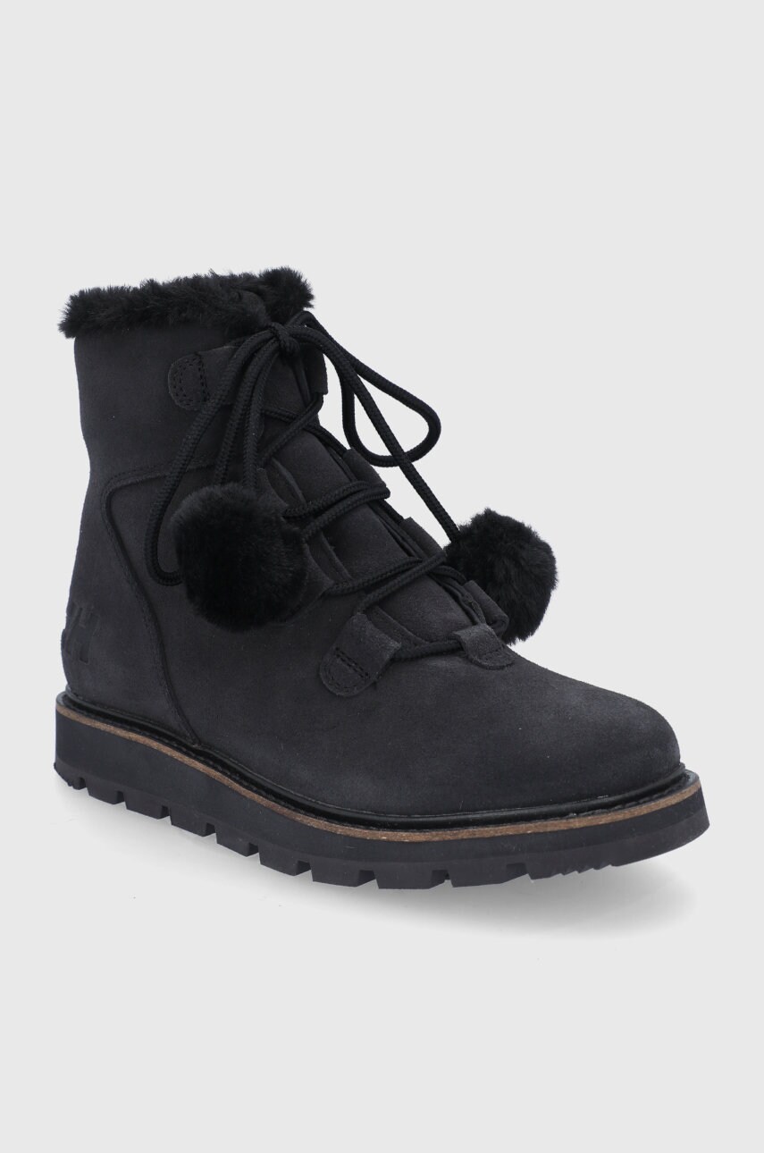 Зимові чоботи Helly Hansen колір чорний 11745-990