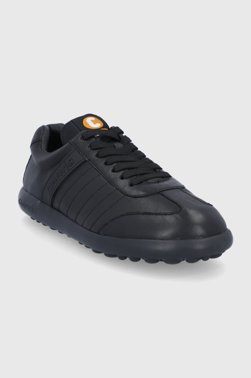 Шкіряні черевики Camper Pelotas XLF колір чорний