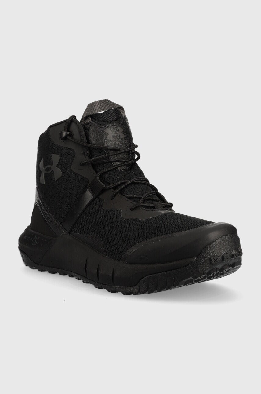 Черевики Under Armour Micro G Valsetz Mid чоловічі колір чорний