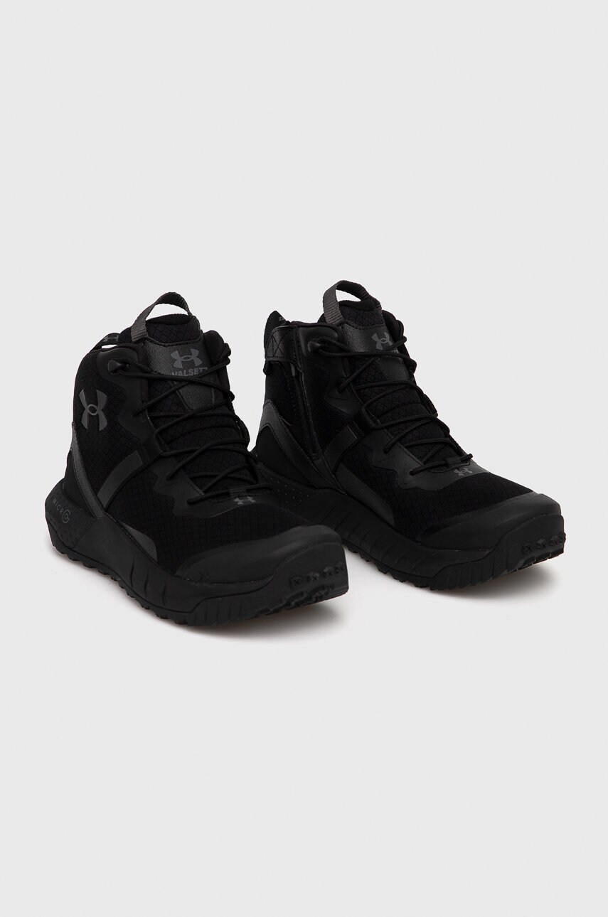 Черевики Under Armour UA Micro G Valsetz Zip Mid 3023747 чоловічі колір чорний