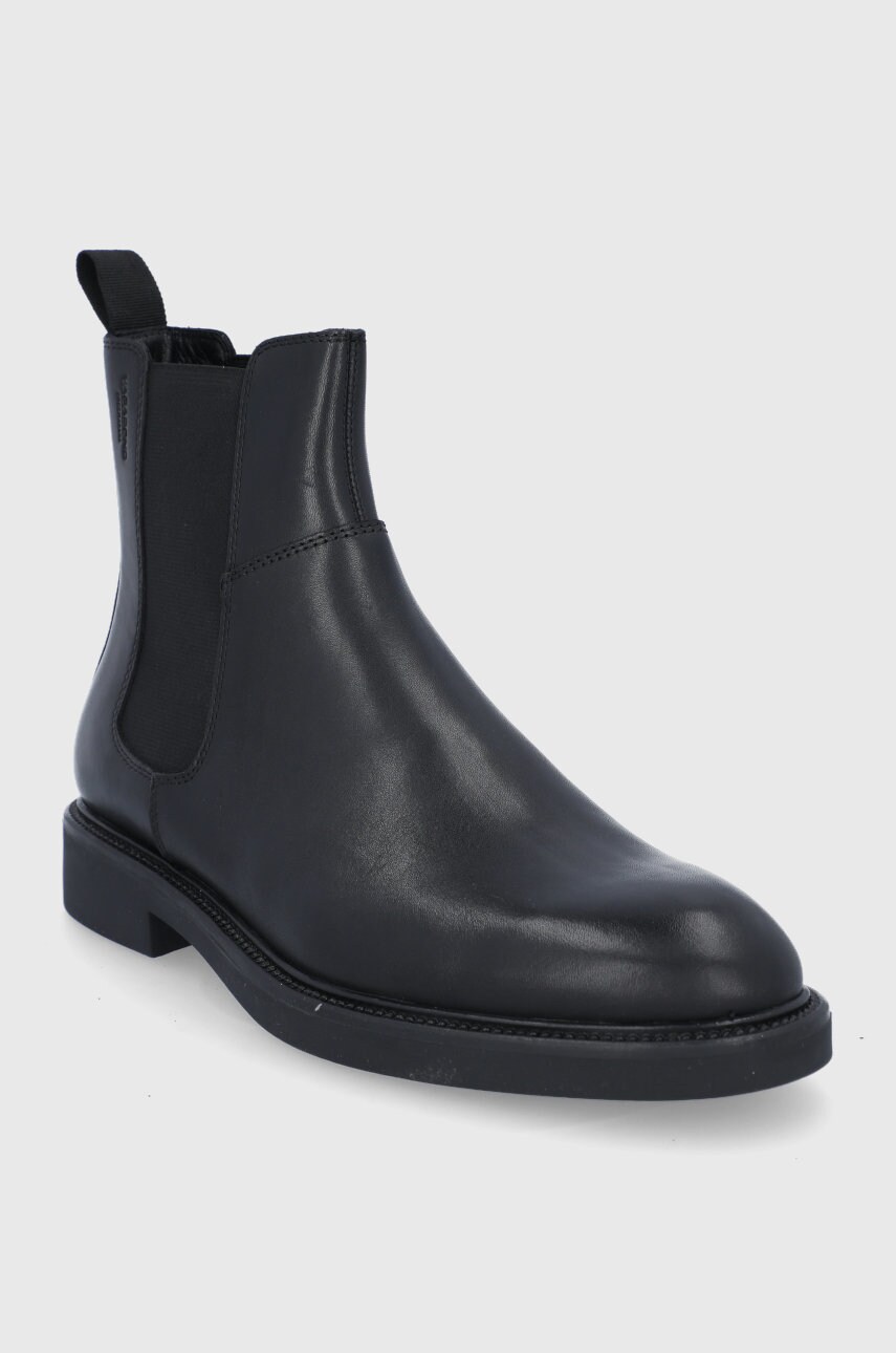 Шкіряні черевики Vagabond Shoemakers чоловічі колір чорний