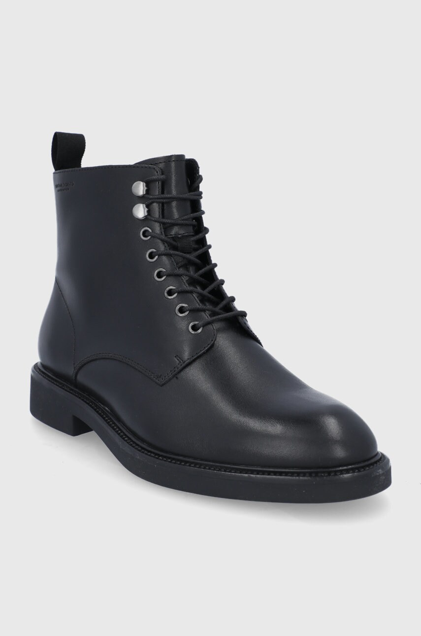 Шкіряні черевики Vagabond Shoemakers чоловічі колір чорний