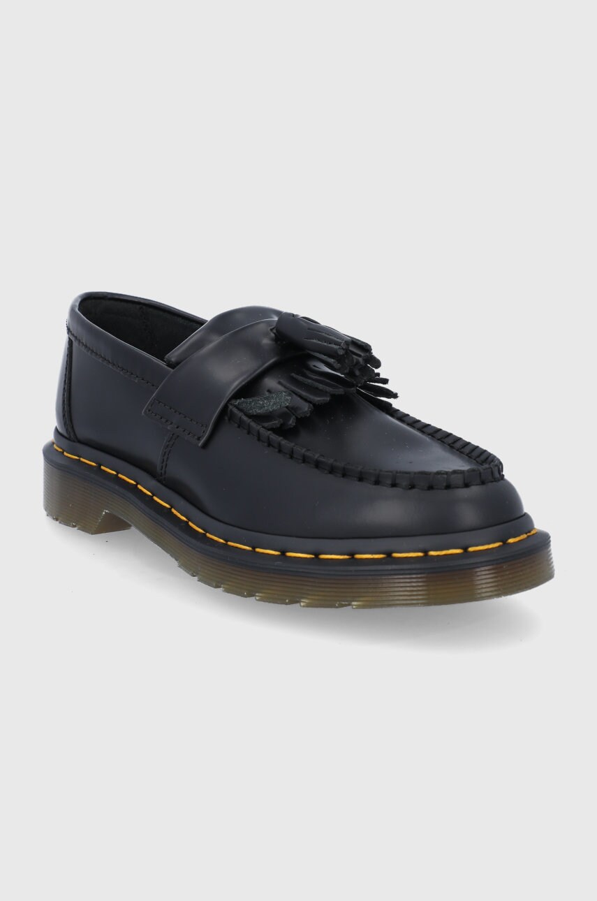 Шкіряні мокасини Dr. Martens колір чорний 22209001-Black.Smoo