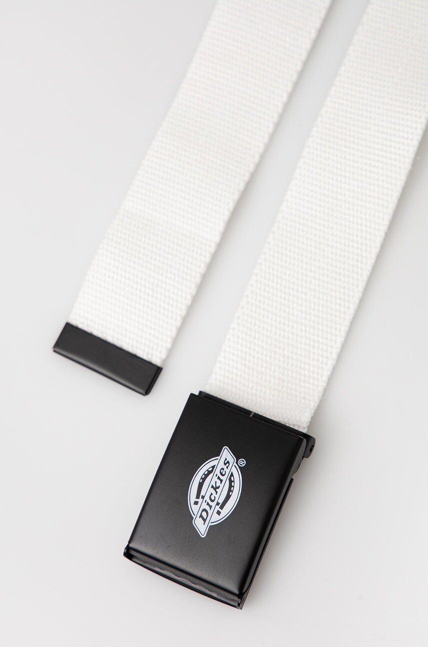 Ремінь Dickies чоловічий колір білий DK0A4X7EWHX-WHITE