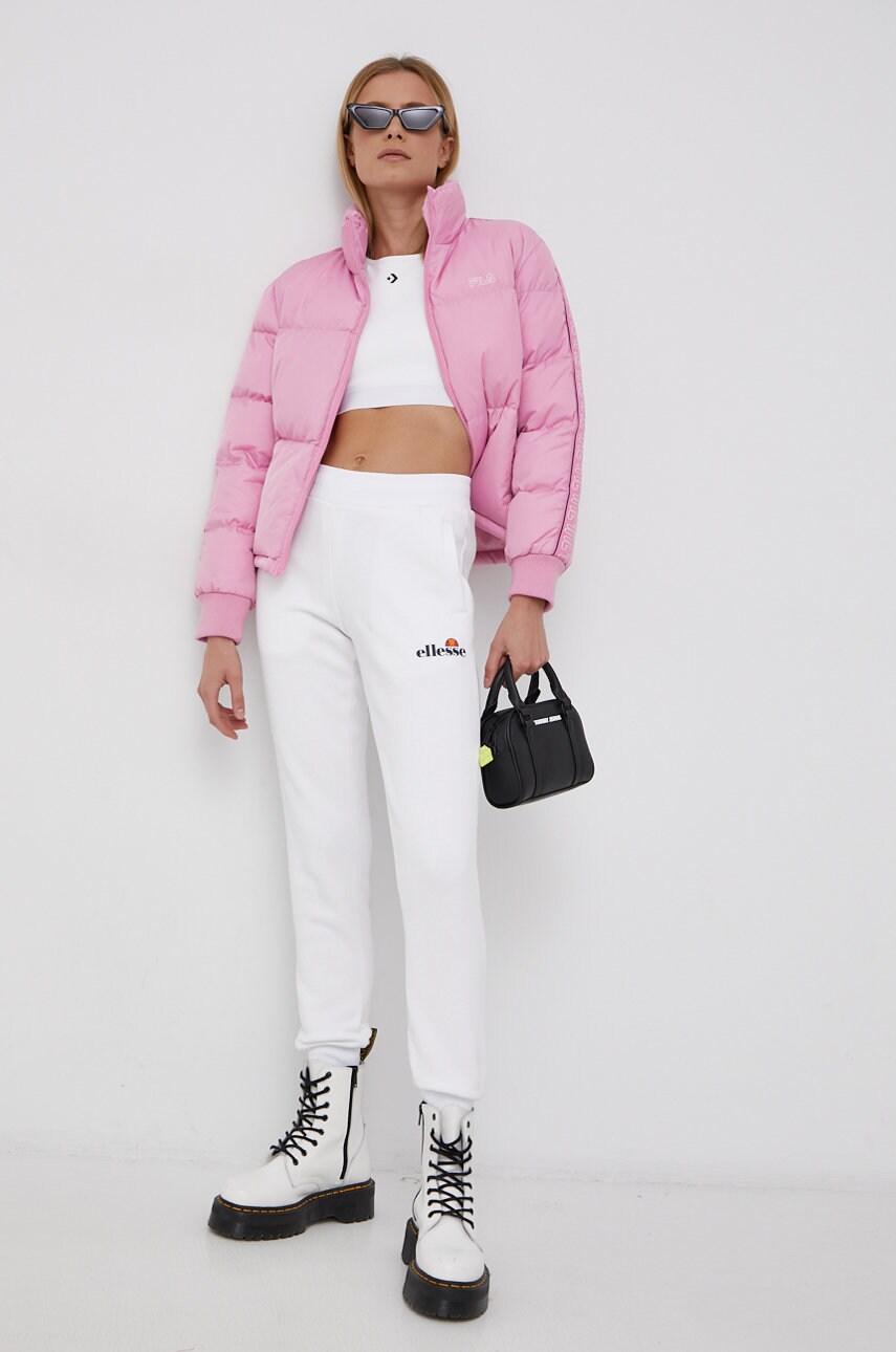 Штани Ellesse жіночі колір білий меланж SGK13652-011