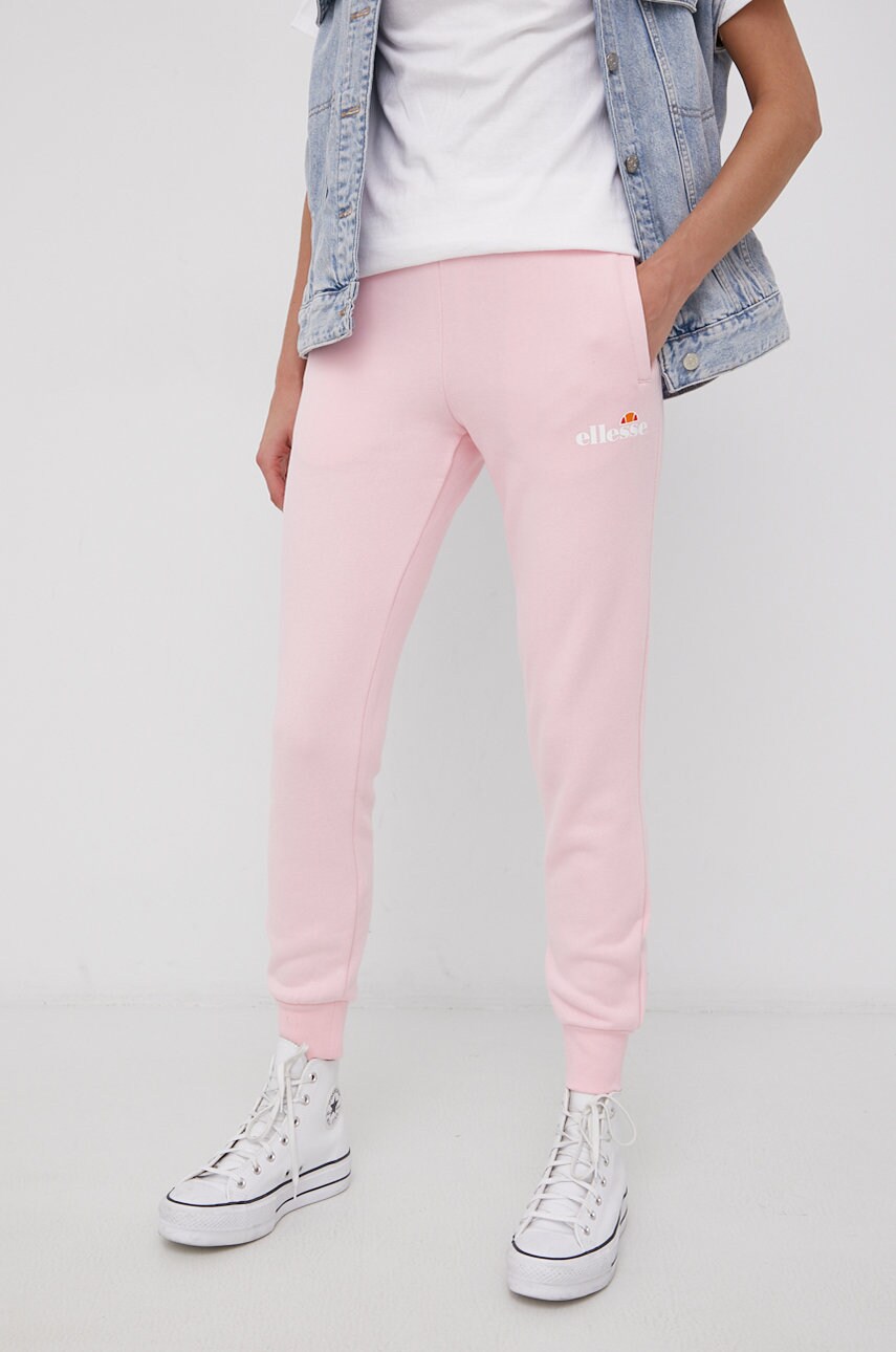Штани Ellesse жіночі колір рожевий меланж SGK13652-011