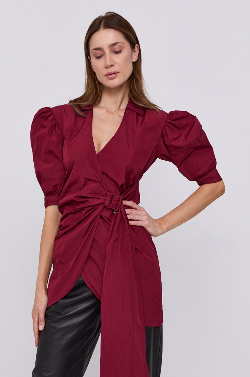 Сукня Red Valentino колір бордовий mini пряма