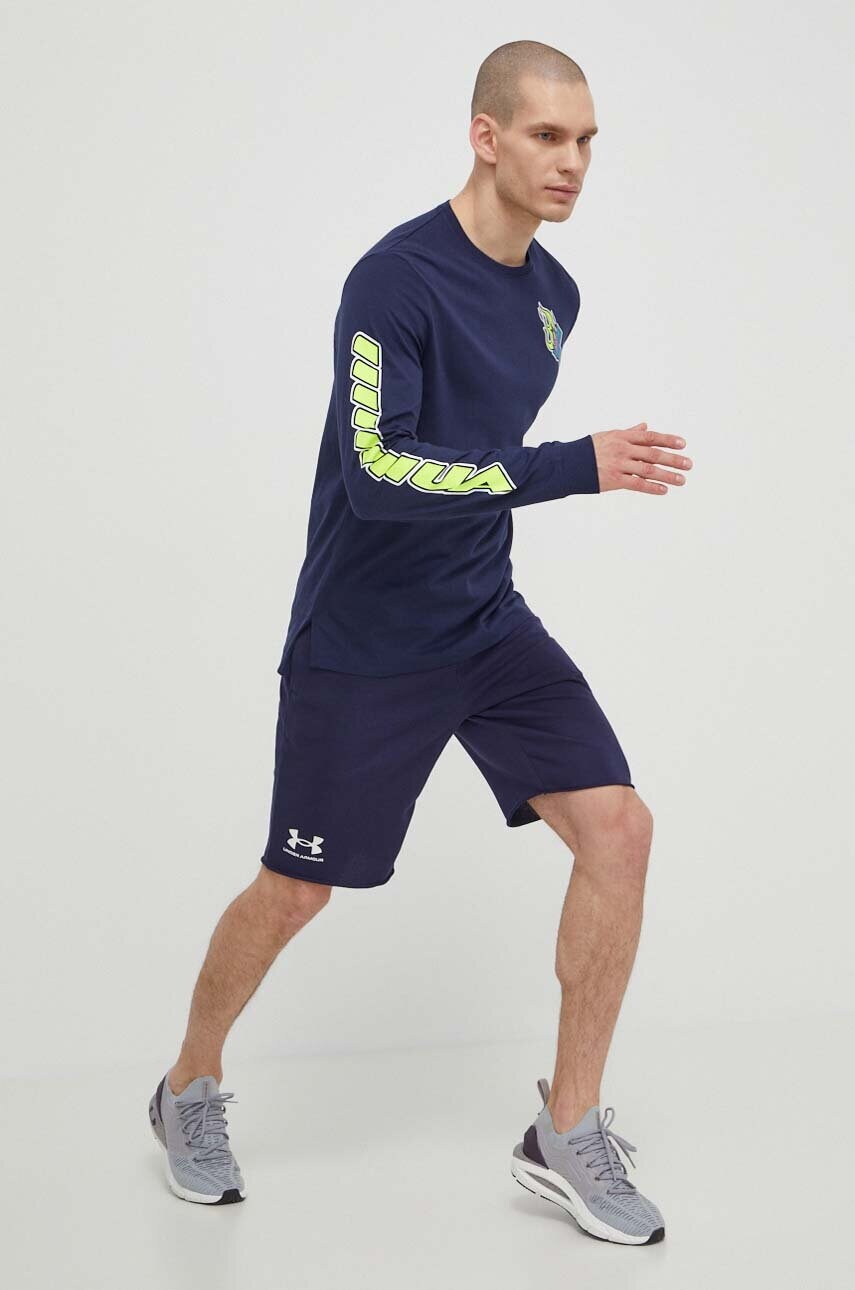 Купити Шорти Under Armour чоловічі колір синій – головне зображення