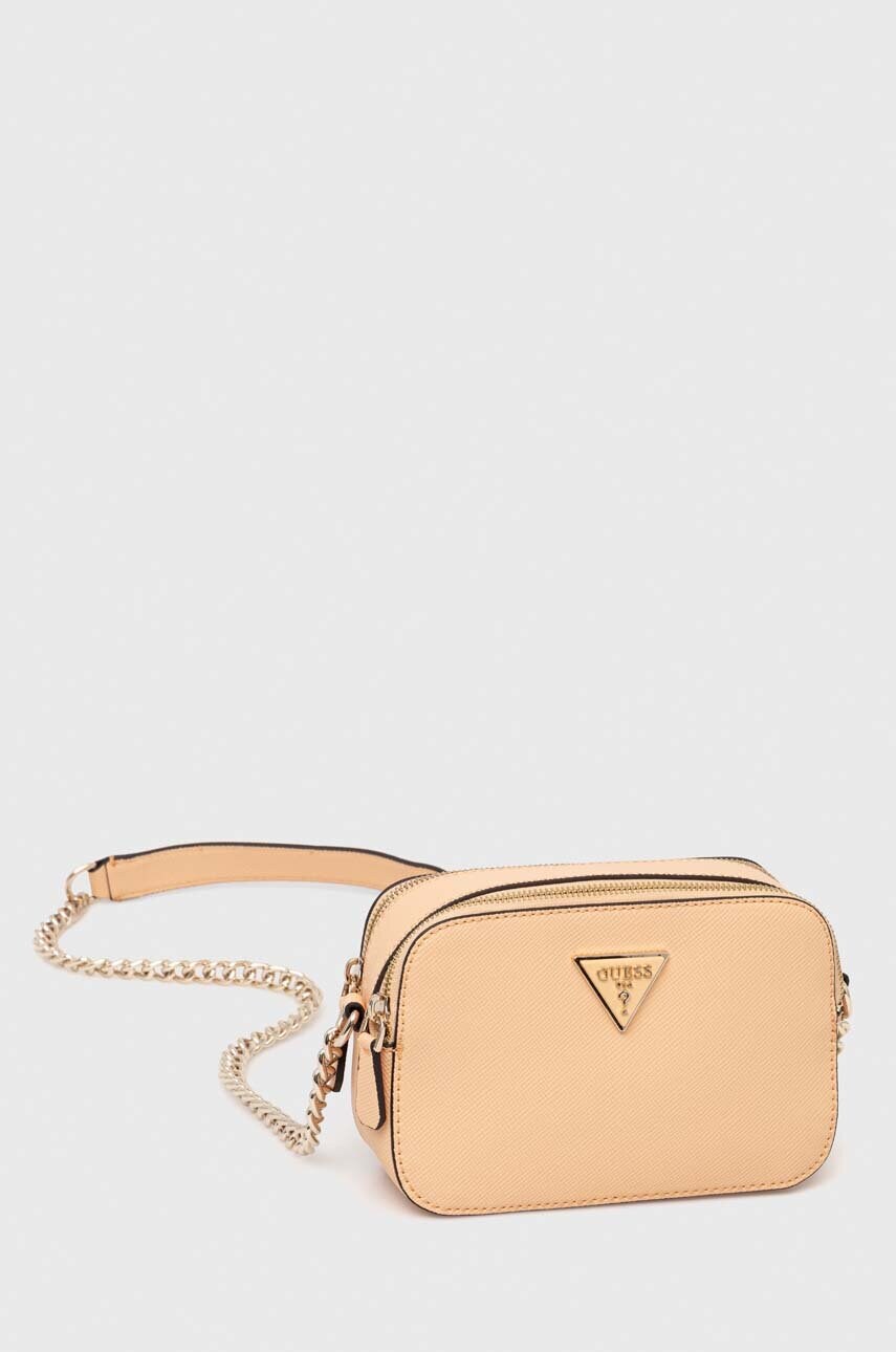 Сумочка Guess колір бежевий