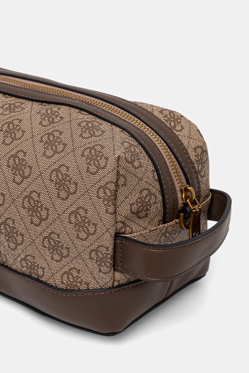 Косметичка Guess колір бежевий
