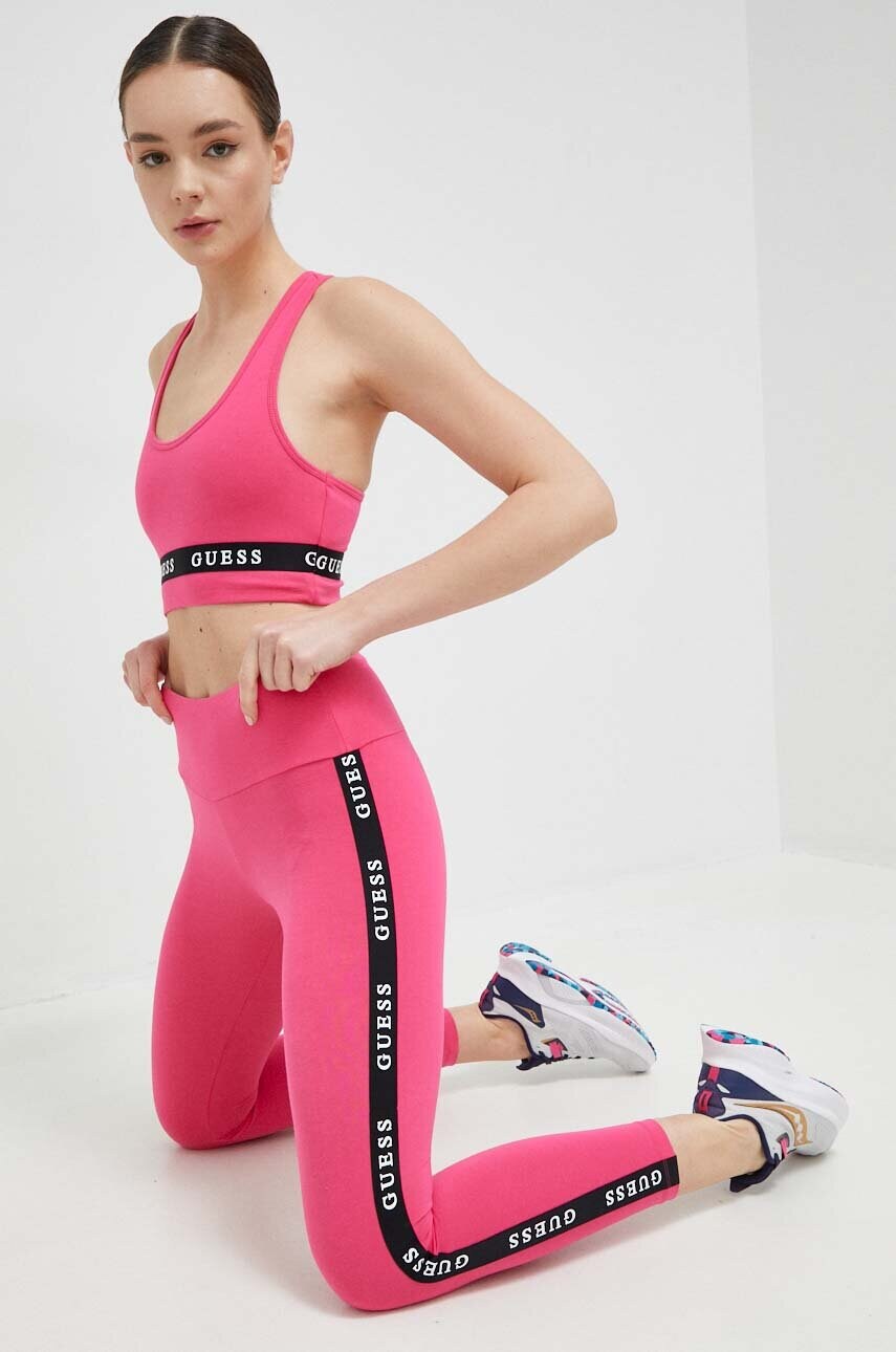 Бюстгальтер Guess колір рожевий меланж