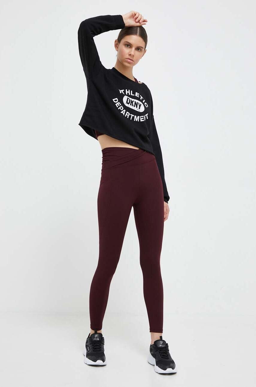 Топ Dkny жіночий колір бордовий