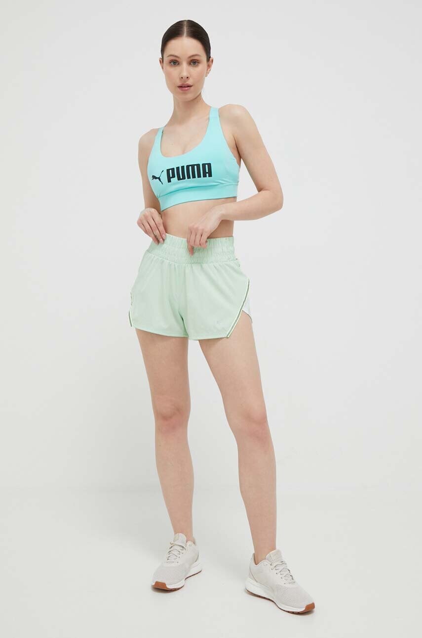 Спортивний бюстгальтер Puma Fit колір чорний