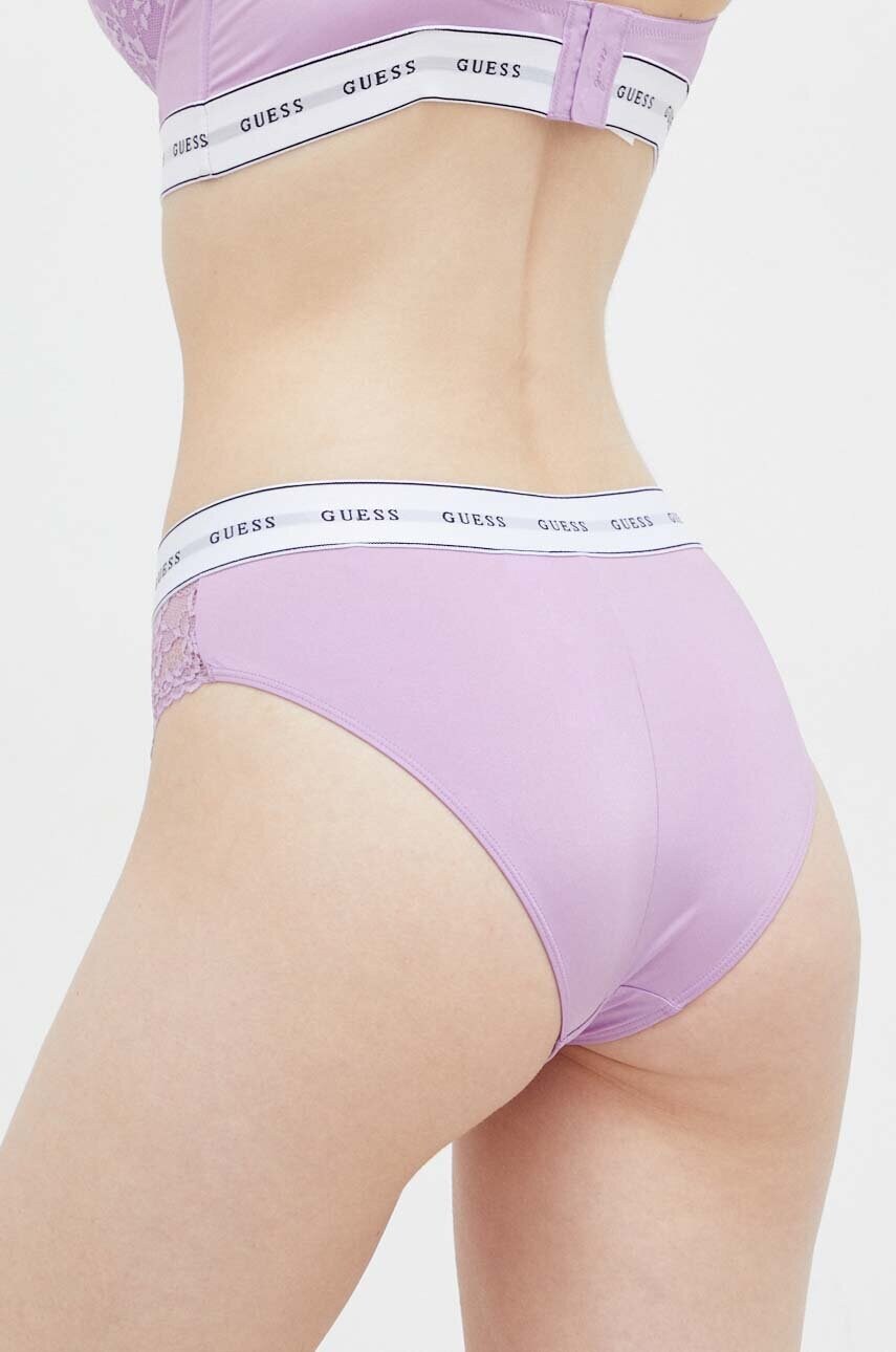 Труси Guess колір фіолетовий