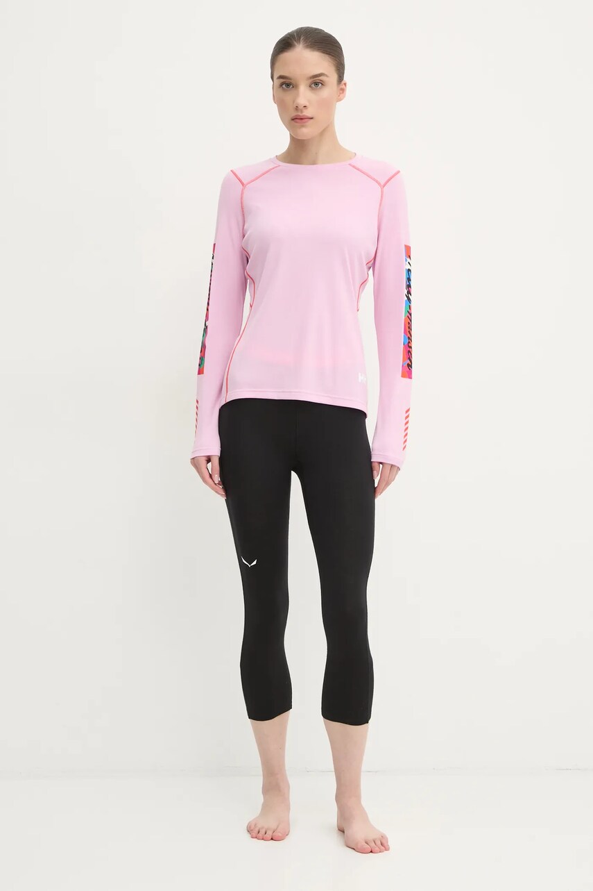 Функціональний лонгслів Helly Hansen LIFA ACTIVE колір рожевий 49393