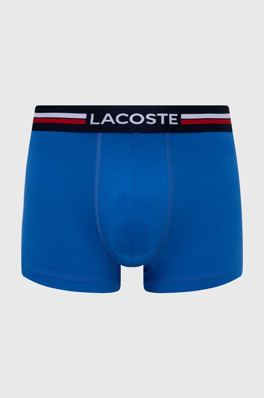 Боксери Lacoste 3-pack чоловічі колір сірий