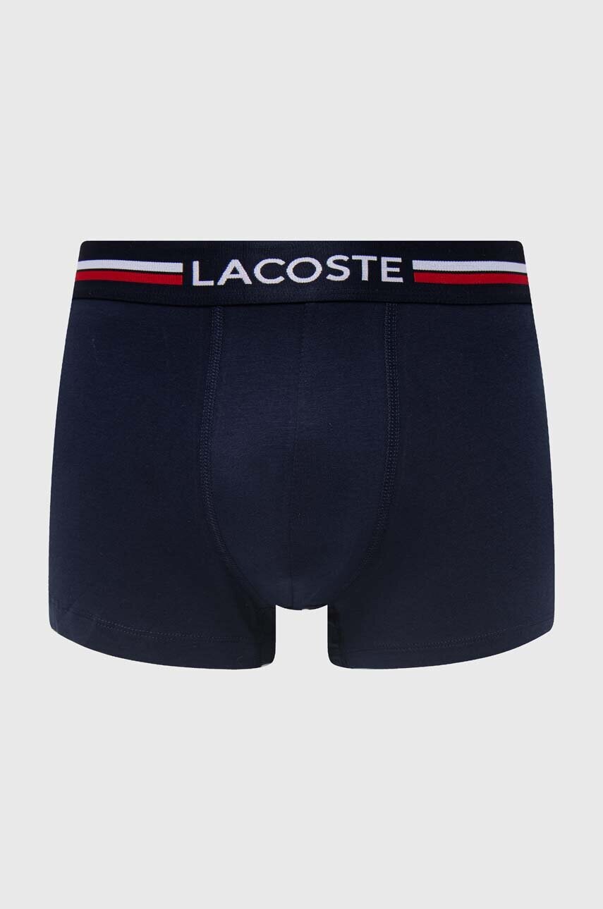 Боксери Lacoste 3-pack чоловічі колір сірий